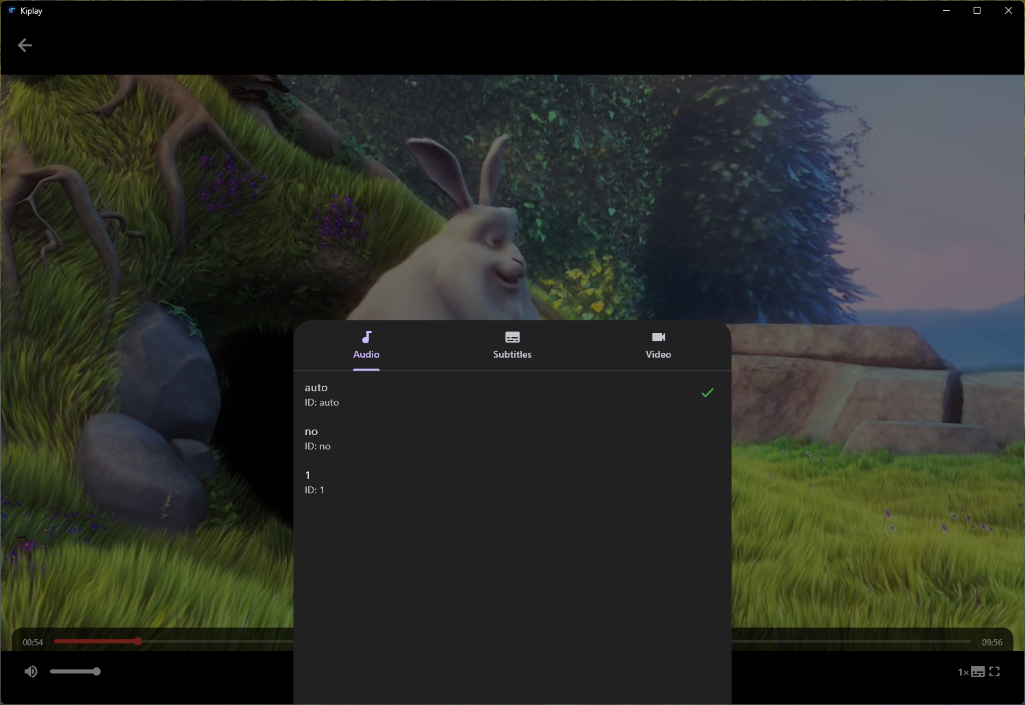 Playback & Track Selection